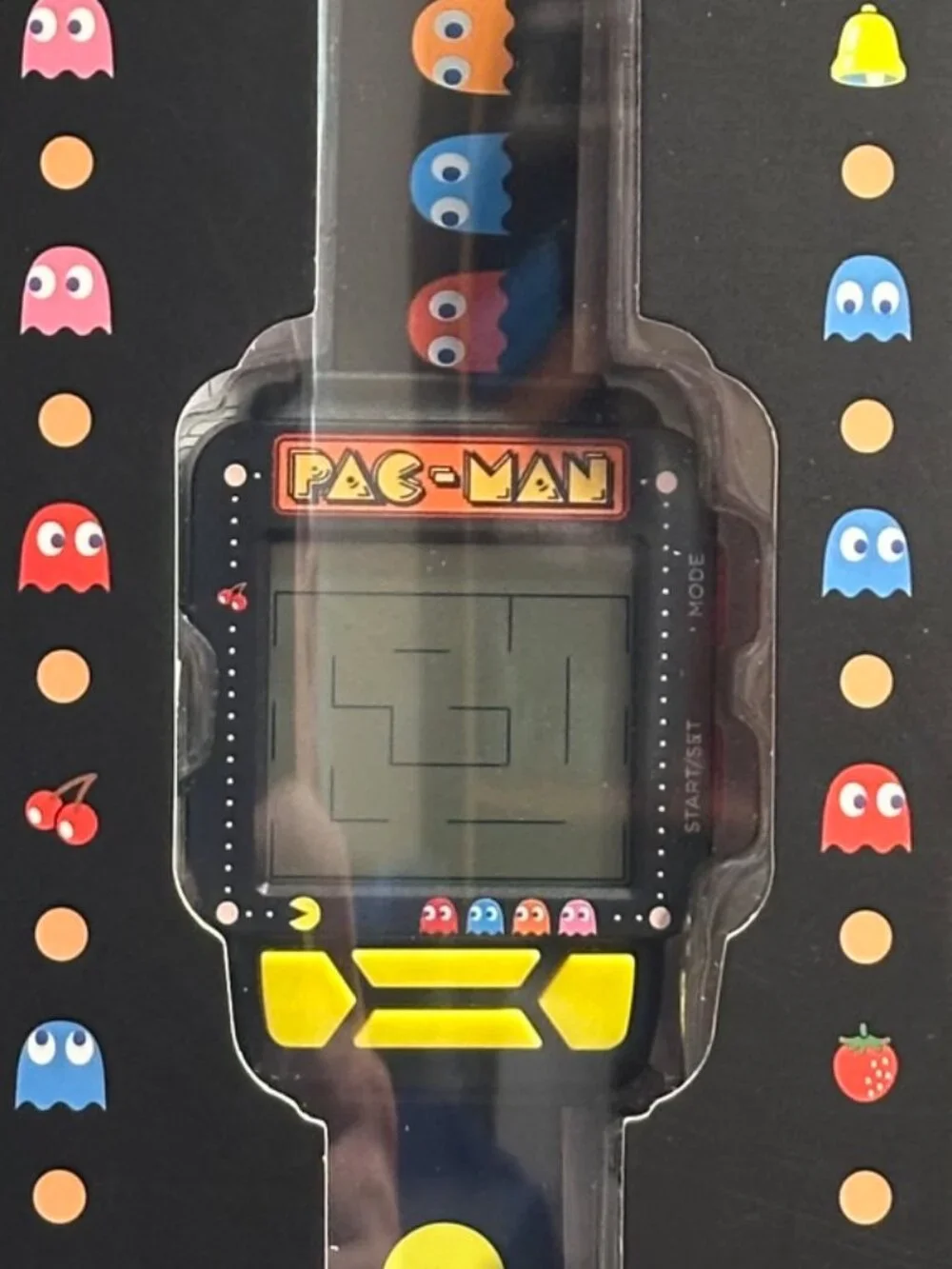 Fizz Creations Pac-Man Retro Digital Gaming Watch Wristwatch